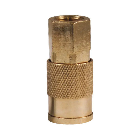 1/4" FNPT Automotive 'M' Style Coupler for Case IH Air Compressors