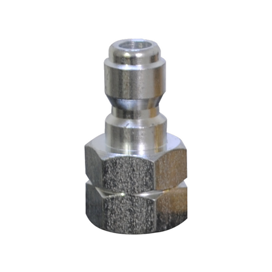 Pressure Washer Female Plug 1/4" Quick Connect Steel Fitting
