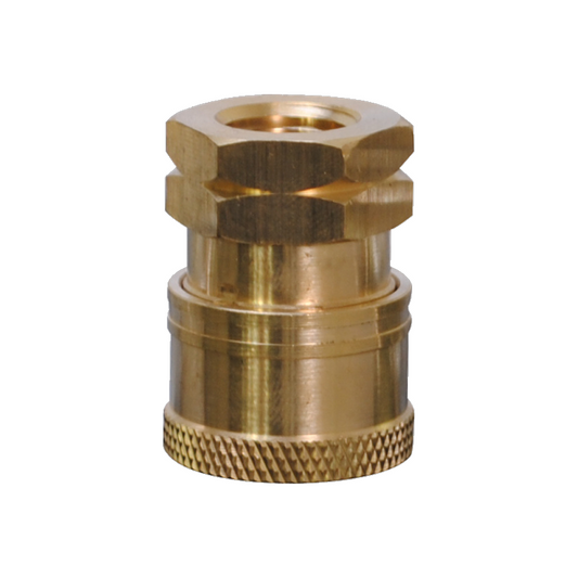 Pressure Washer Female Coupler 1/4" Quick Connect Brass Fitting