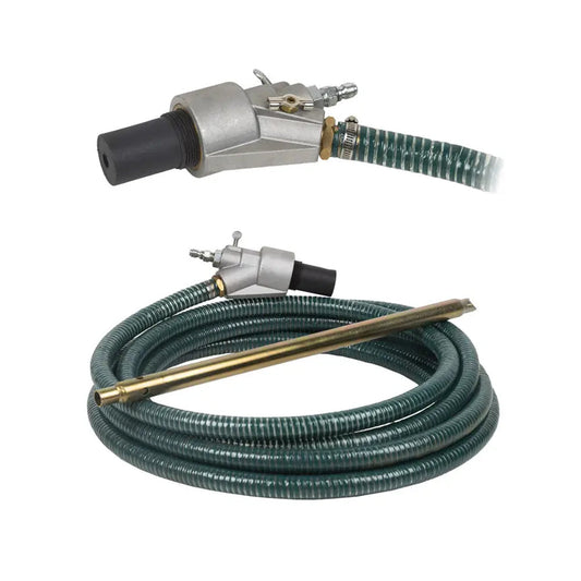 Pressure Washer Sandblast Kit – Includes Tungsten Carbide Nozzle, 1/4" Male Nozzle 0-Degree 4.0 Orifice, 25ft Hose, and Brass Probe