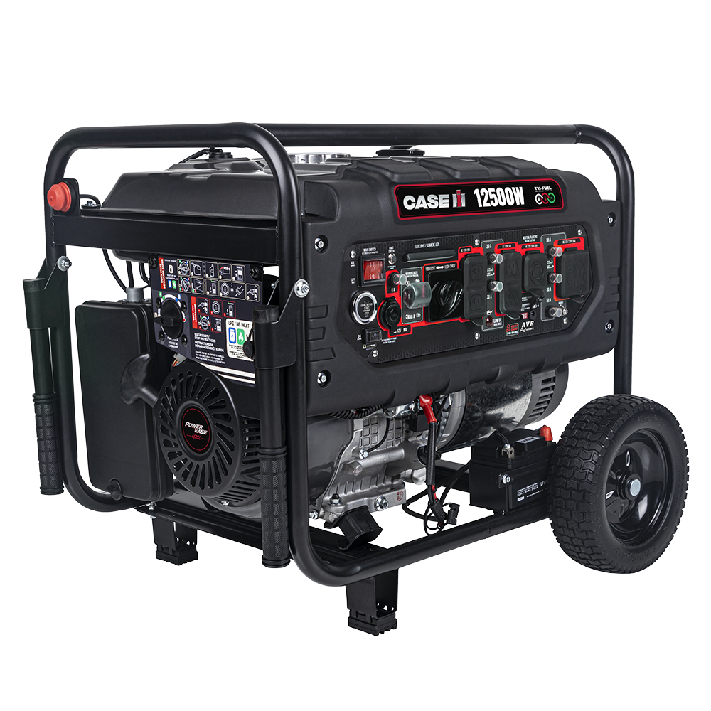 Case IH 12,500 Watt Tri-Fuel Generator