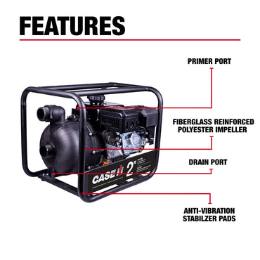Case IH 2" 212CC Chemical Pump