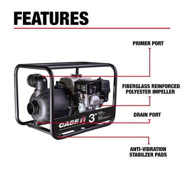Case IH 3" 200CC Chemical Pump