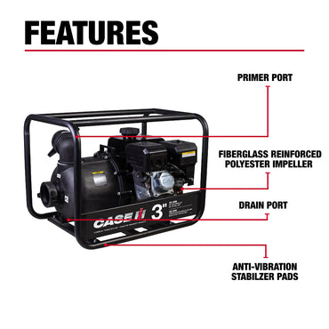 Case IH 3" 212CC Chemical Pump
