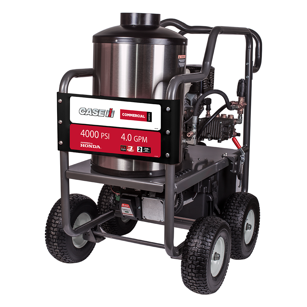Case IH 4,000 PSI 4.0 GPM Hot Water Gas Pressure Washer