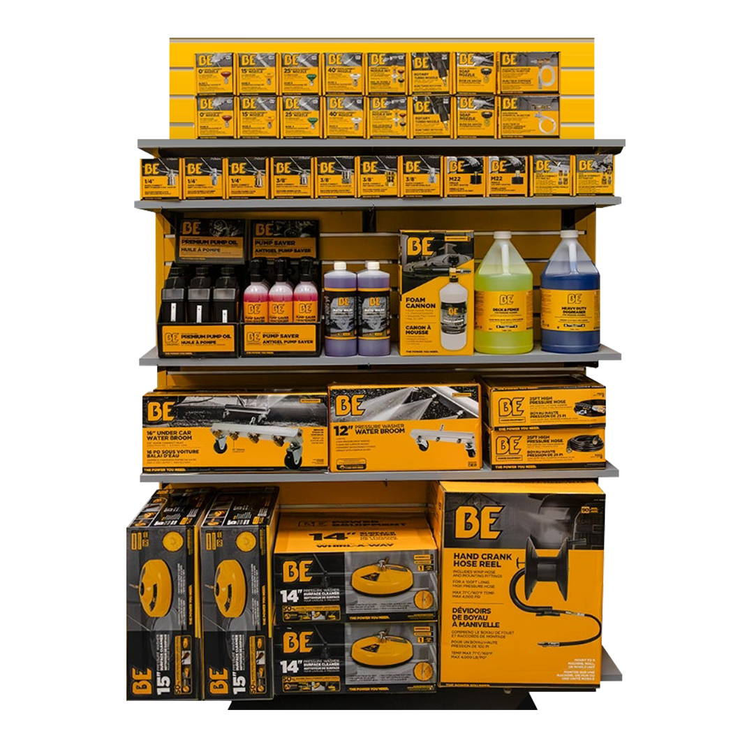 4 ft Pressure Washer Accessory Planogram