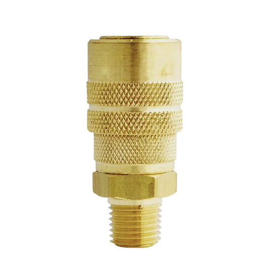 1/4" MNPT Industrial 'M' Style Coupler for Case IH Air Compressors