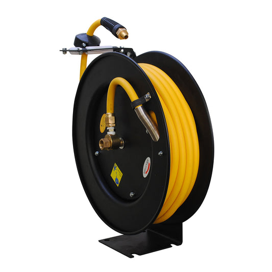 Retractable Air Compressor Hose Reel 50' x 3/8" for Case IH Air Compressors