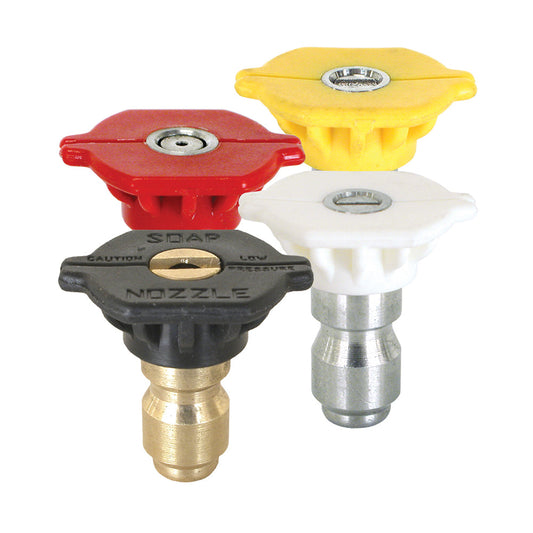 3.5 Orifice 5000 PSI Quick Connect Pressure Washer Nozzle Tips – 4 Pack