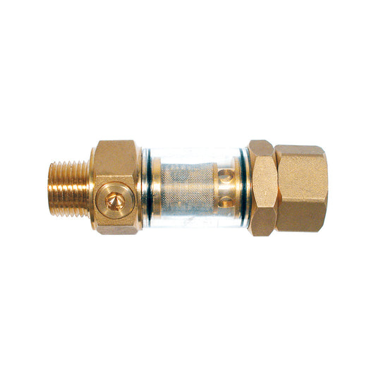Pressure Washer Garden Hose Inlet Filter 1/2 Male x 3/4" Female Garden Hose Thread