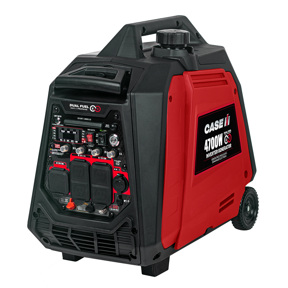 Case IH 4,700 Watt Dual-Fuel Digital Inverter Generator