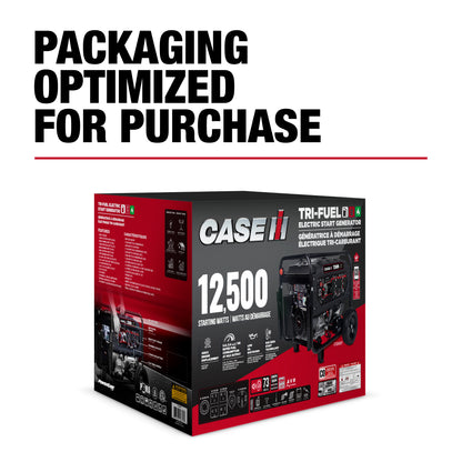 Case IH 12,500 Watt Tri-Fuel Generator