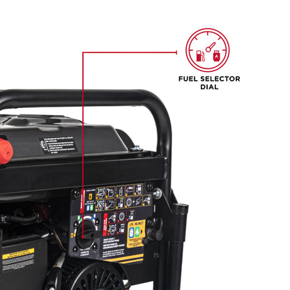 Case IH 12,500 Watt Tri-Fuel Generator
