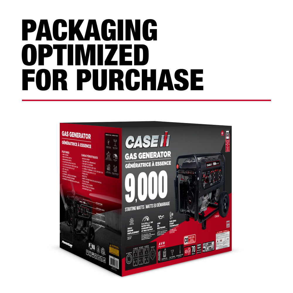 Case IH 9,000 Watt Portable Generator