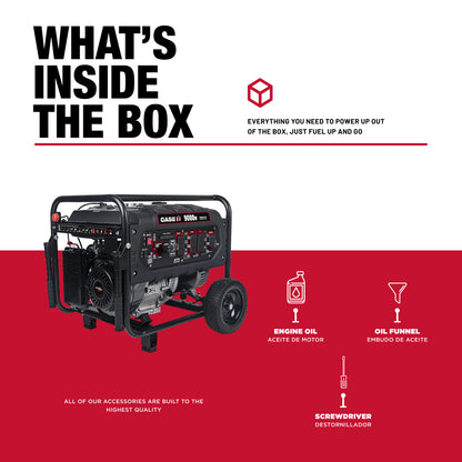 Case IH 9,000 Watt Portable Generator