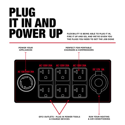 Case IH 9,000 Watt Portable Generator