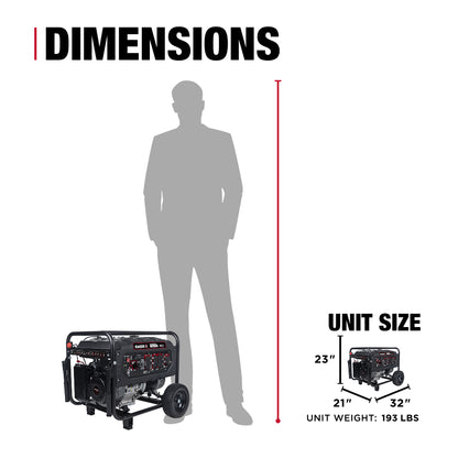 Case IH 9,000 Watt Portable Generator