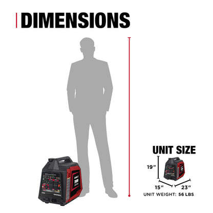 Case IH 2,800 Watt Digital Inverter Generator
