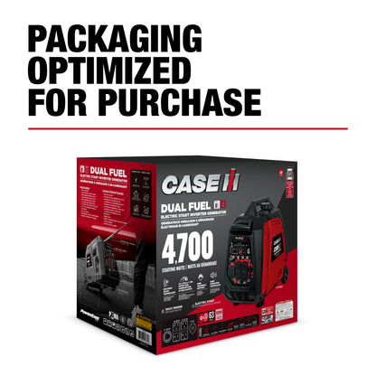 Case IH 4,700 Watt Dual-Fuel Digital Inverter Generator