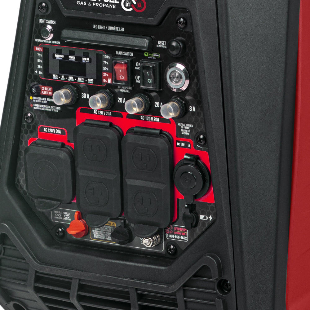 Case IH 4,700 Watt Dual-Fuel Digital Inverter Generator