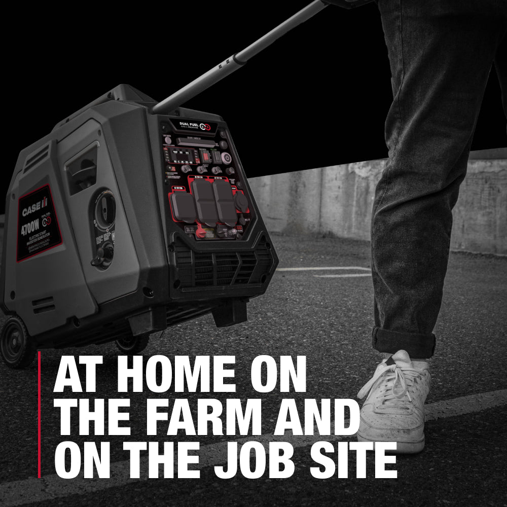 Case IH 4,700 Watt Dual-Fuel Digital Inverter Generator