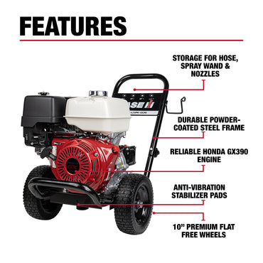 Case IH 4,200PSI 4.2GPM Cold Water Gas Pressure Washer