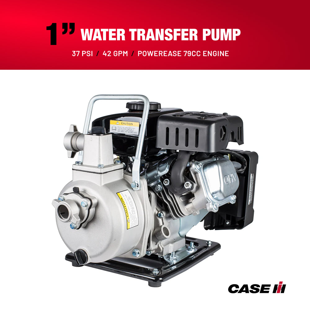 Case IH 1" 2.5 HP Water Transfer Pump