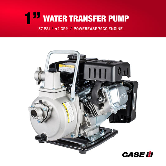 Case IH 1" 2.5 HP Water Transfer Pump