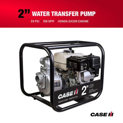 Case IH 2" 158 GPM 200CC Water Transfer Pump