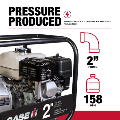 Case IH 2" 158 GPM 200CC Water Transfer Pump