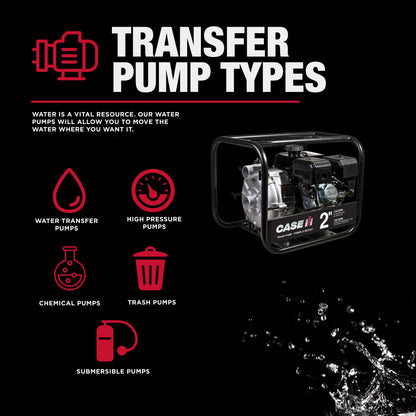 Case IH 2" 212CC Semi-Trash Pump