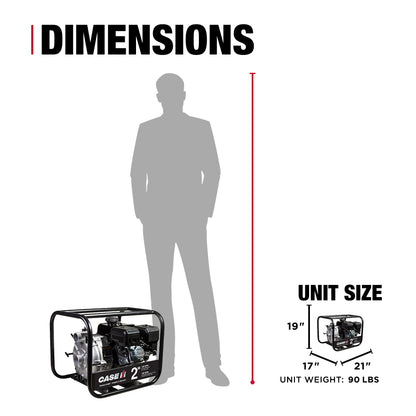 Case IH 2" 212CC Semi-Trash Pump