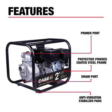 Case IH 2" 212CC Water Transfer Pump