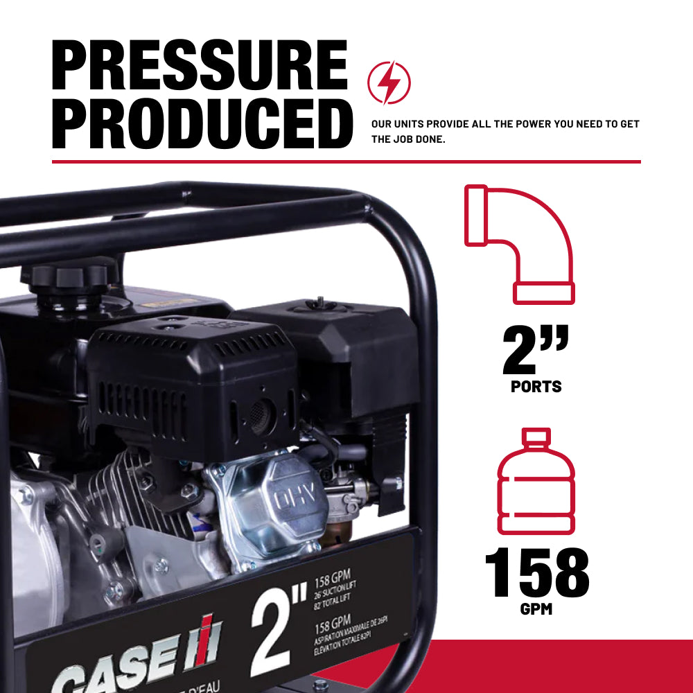 Case IH 2" 212CC Water Transfer Pump