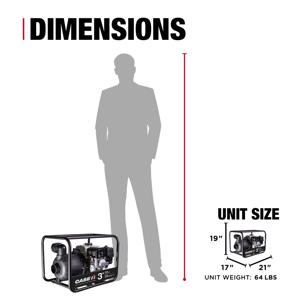 Case IH 3" 200CC Chemical Pump