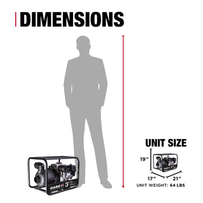 Case IH 3" 200CC Chemical Pump