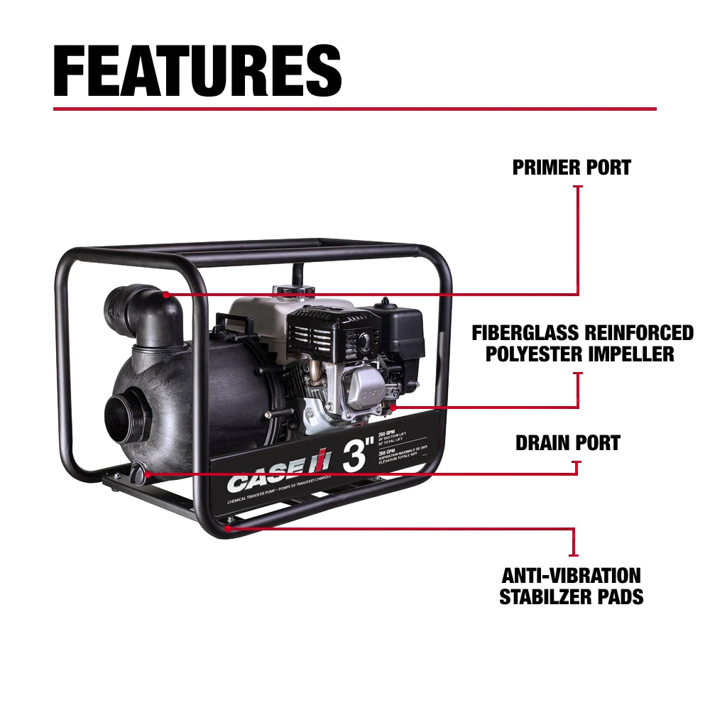 Case IH 3" 200CC Chemical Pump