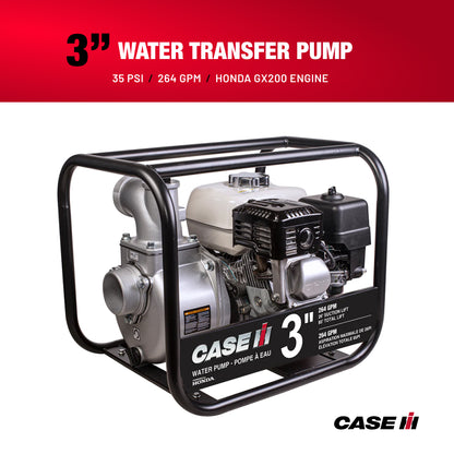 Case IH 3" 265 GPM 200CC Water Transfer Pump