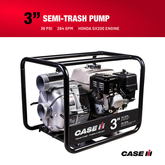 Case IH 3" 200CC 264GPM Semi-Trash Pump