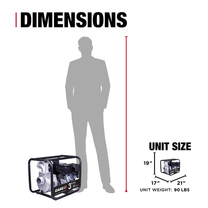 Case IH 3" 200CC 264GPM Semi-Trash Pump