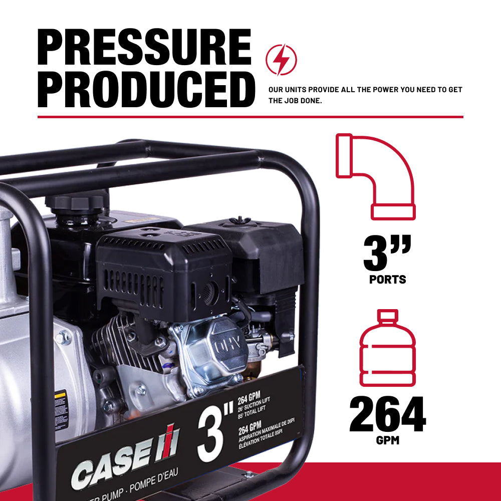 Case IH 3" 200CC 264GPM Semi-Trash Pump