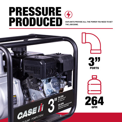 Case IH 3" 200CC 264GPM Semi-Trash Pump