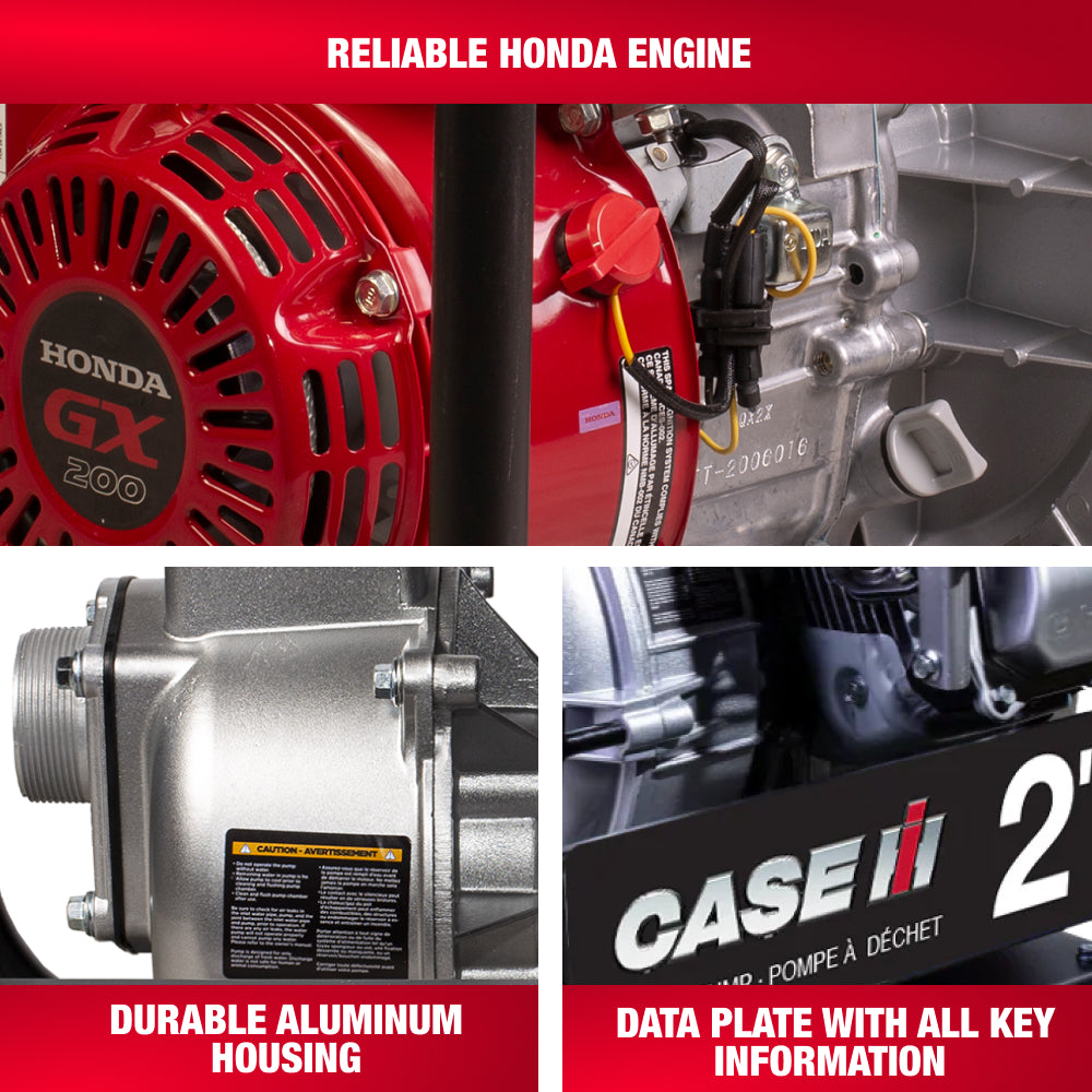 Case IH 3" 200CC 264GPM Semi-Trash Pump