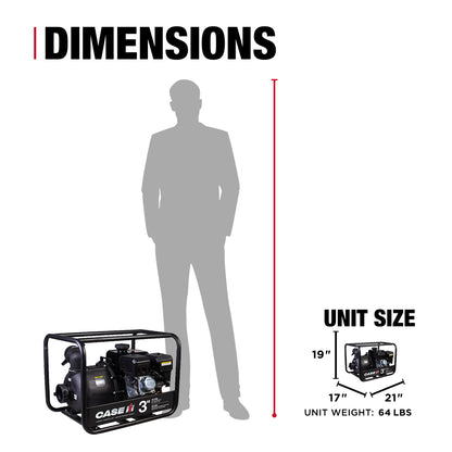 Case IH 3" 212CC Chemical Pump