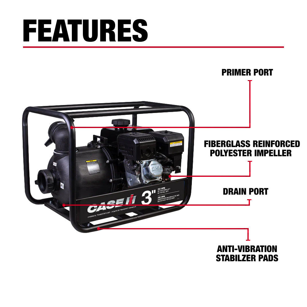 Case IH 3" 212CC Chemical Pump