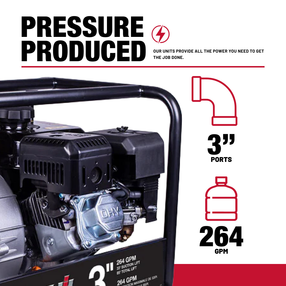 Case IH 3" 212CC Semi-Trash Pump