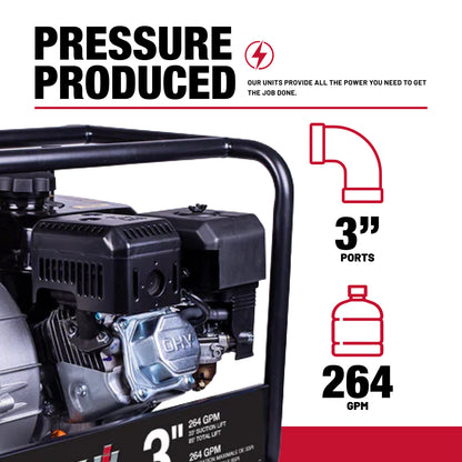 Case IH 3" 212CC Semi-Trash Pump