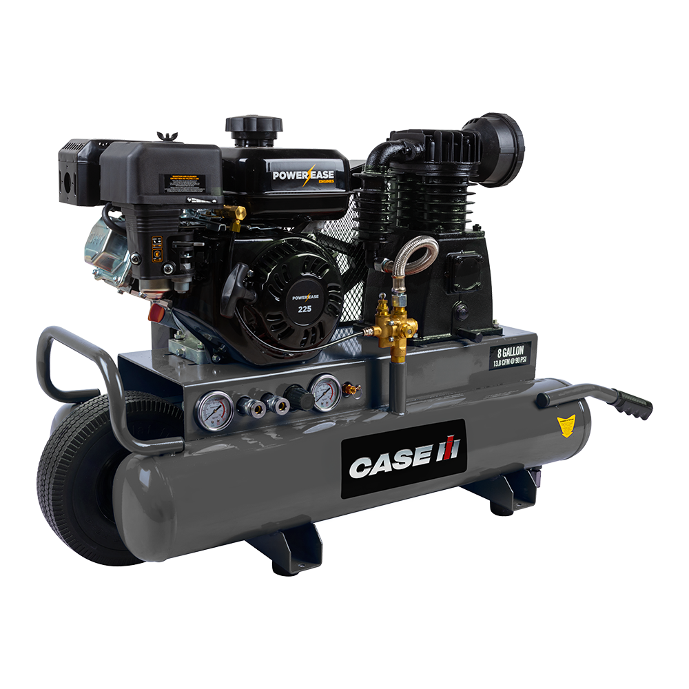 Case IH 90 PSI 13.8 CFM Wheelbarrow Air Compressor